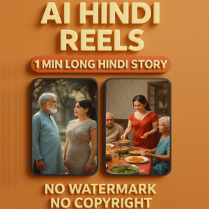 AI Hindi Story 1 Min Long Reels
